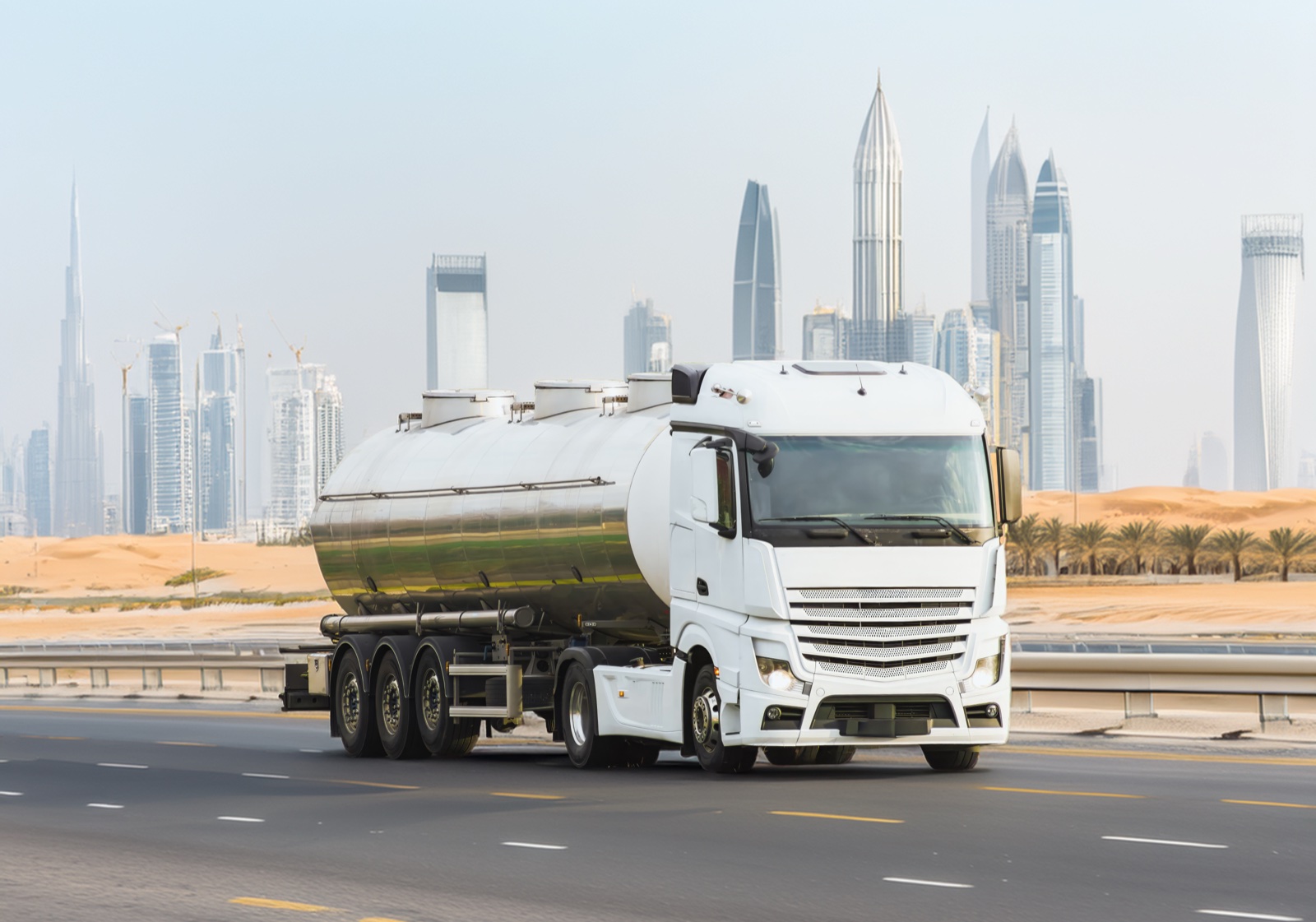 Labour accommodation buildings for workers in Dubai